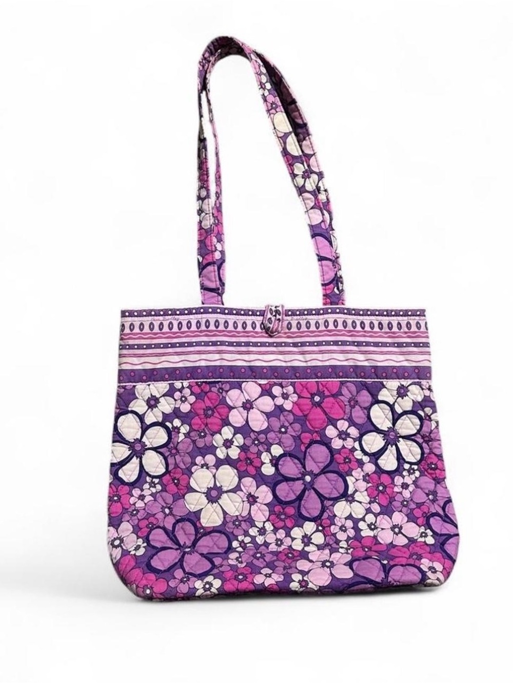 Rare Vintage Y2K Vera Bradley Tote Petal Purple
